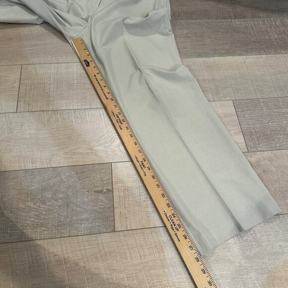 TALBOTS WOMENS SIZE 10 TAN WIDE LEG PANTS STRETCH - Picture 3 of 9